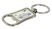 Morris Minor 2dr Saloon 1965-70 Bottle Opener Keyring